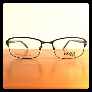 IZOD Men’s PerformX Brown Eyeglass Frames IZX 3006